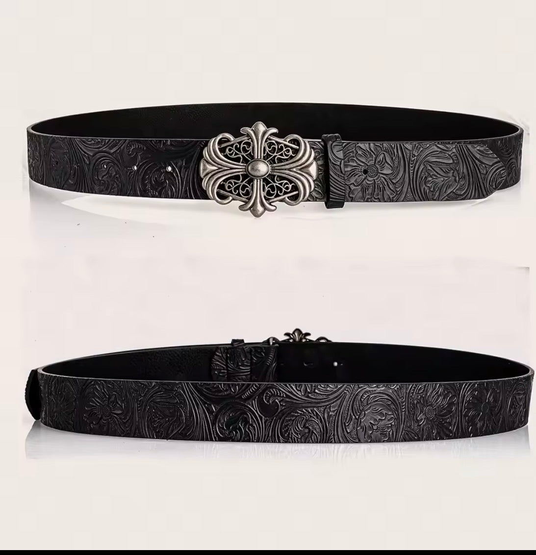 Ceinture rétro vintage noir
