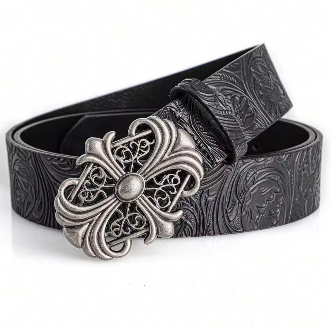 Ceinture rétro vintage noir